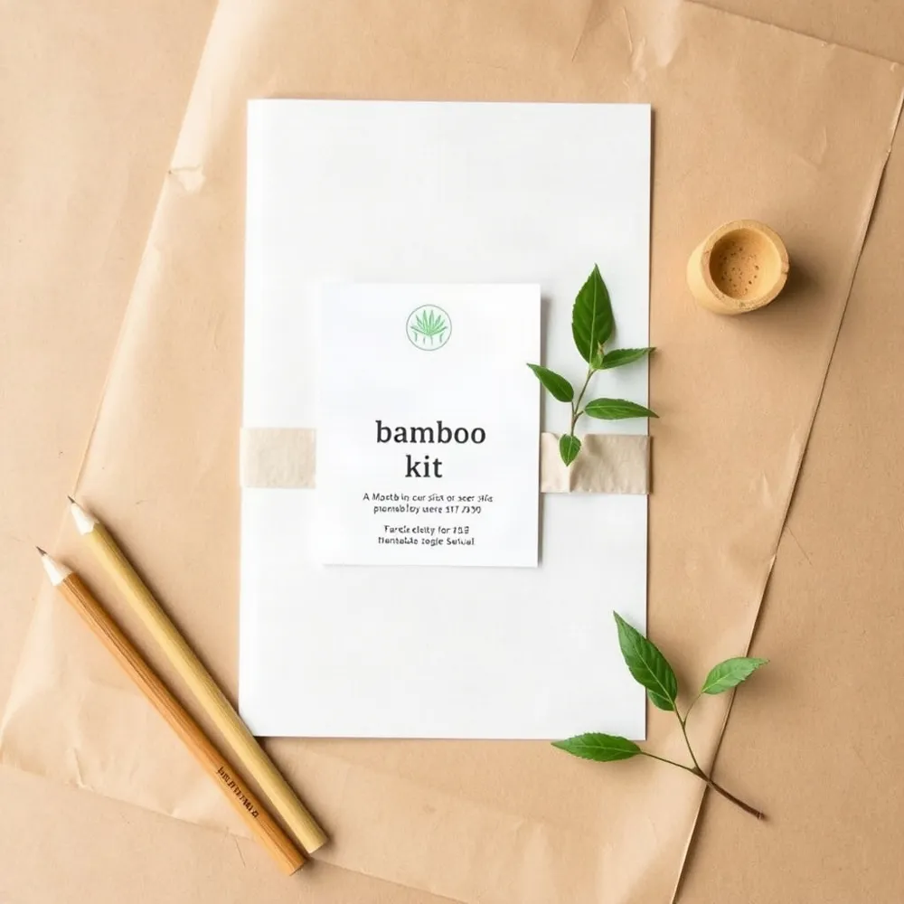 A zero-waste welcome kit with bamboo essentials and plantable stationery tells new hires your company's green values are more than just words.