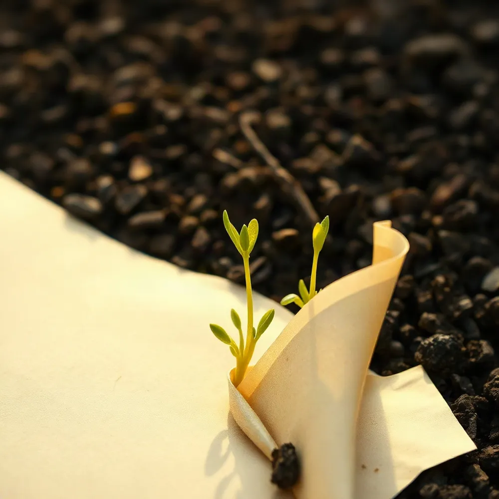 Transform everyday stationery into living plants by simply burying the paper after use — a rewarding, zero-waste way to say thank you.