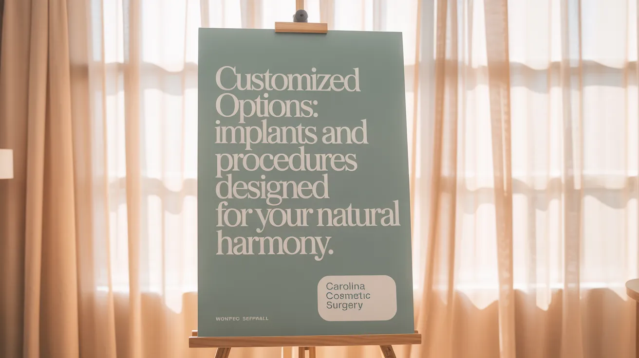 Customized options: implants and procedures designed for your natural harmony