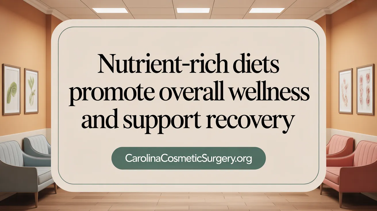 Nutrient-Rich Diets Accelerate Healing and Reduce Complications