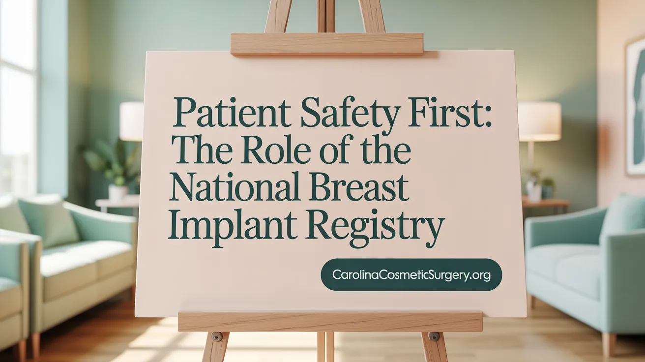 Patient Safety First: The Role of the National Breast Implant Registry