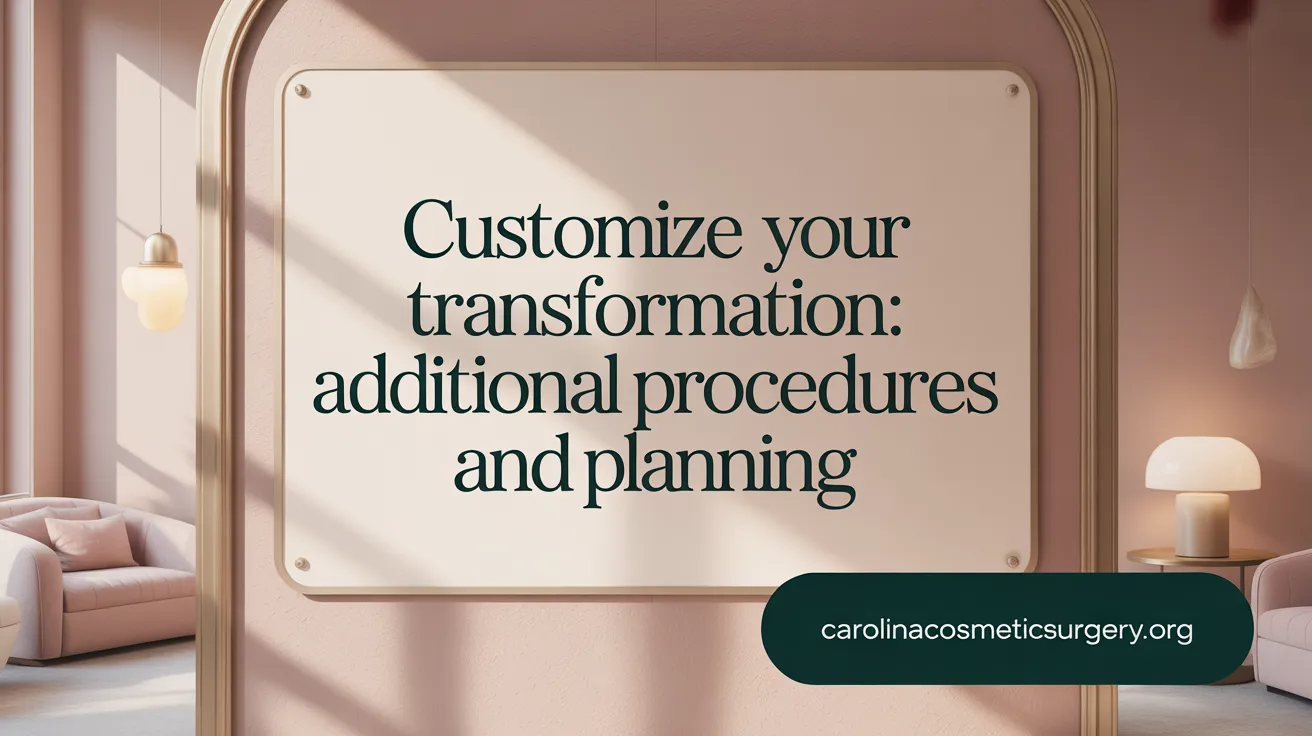 Customize Your Transformation: Additional Procedures and Planning