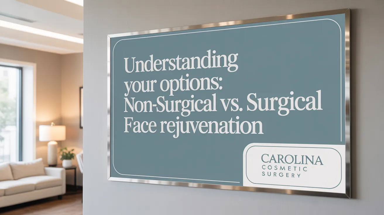 Understanding Your Options: Non-Surgical vs. Surgical Face Rejuvenation