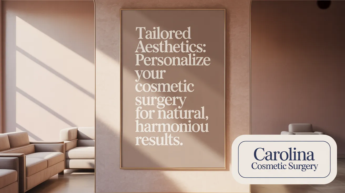 Tailored Aesthetics: Personalize Your Cosmetic Surgery for Natural, Harmonious Results