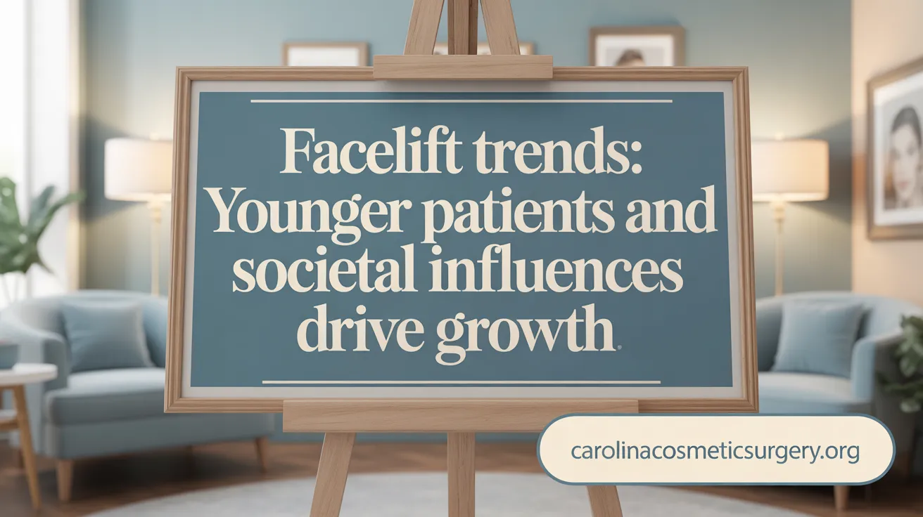 Facelift Trends: Younger Patients and Societal Influences Drive Growth