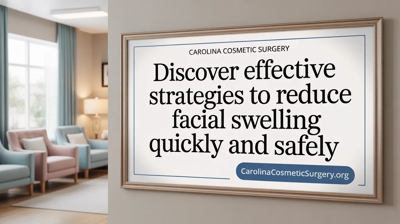 Discover effective strategies to combat facial swelling swiftly and safely