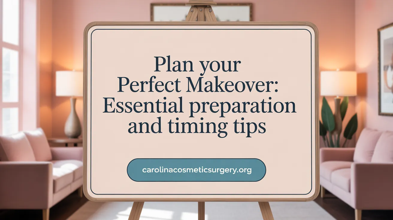 Plan Your Perfect Makeover: Essential Preparation and Timing Tips