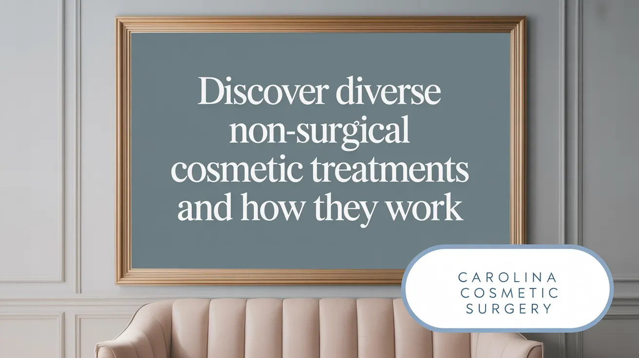 Discover Diverse Non-Surgical Cosmetic Treatments and How They Work