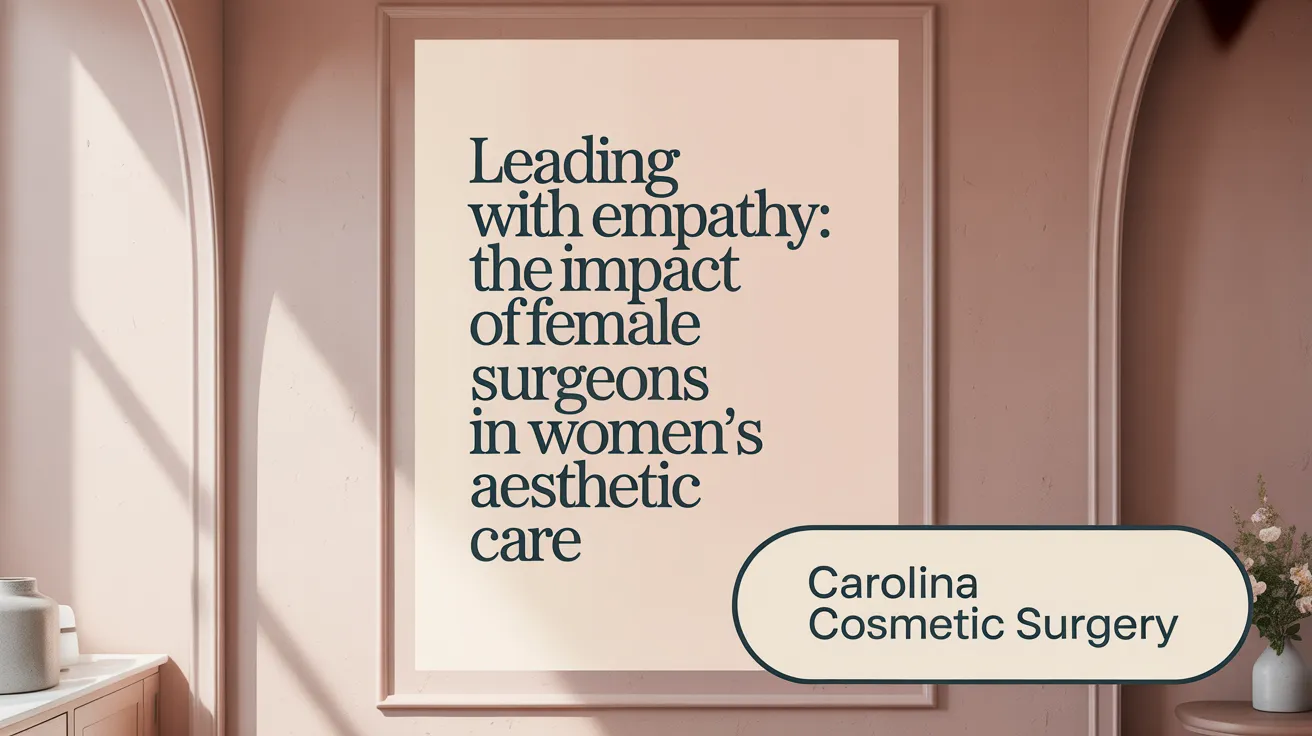 Leading with Empathy: The Impact of Female Surgeons in Women's Aesthetic Care
