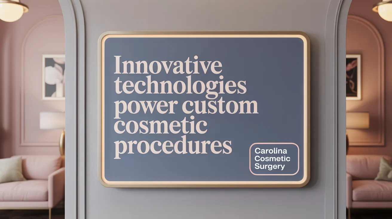 Innovative Technologies Power Custom Cosmetic Procedures