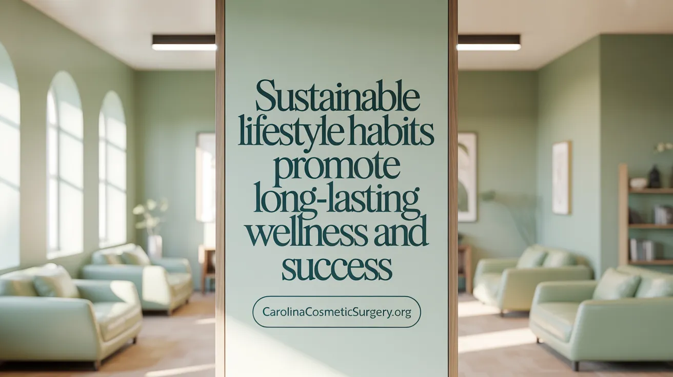 Sustainable Lifestyle Habits Ensure Long-Lasting Surgical Success