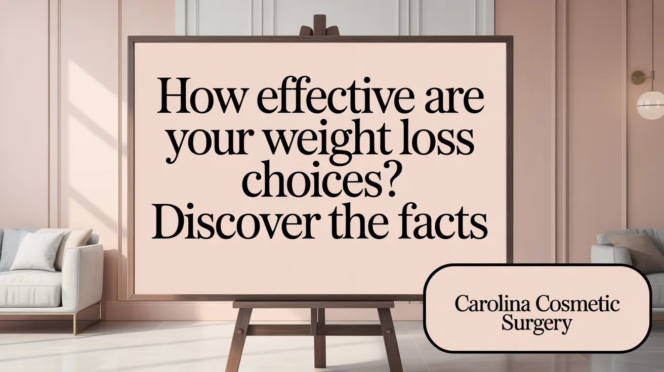 How Effective Are Your Weight Loss Choices? Discover the Facts
