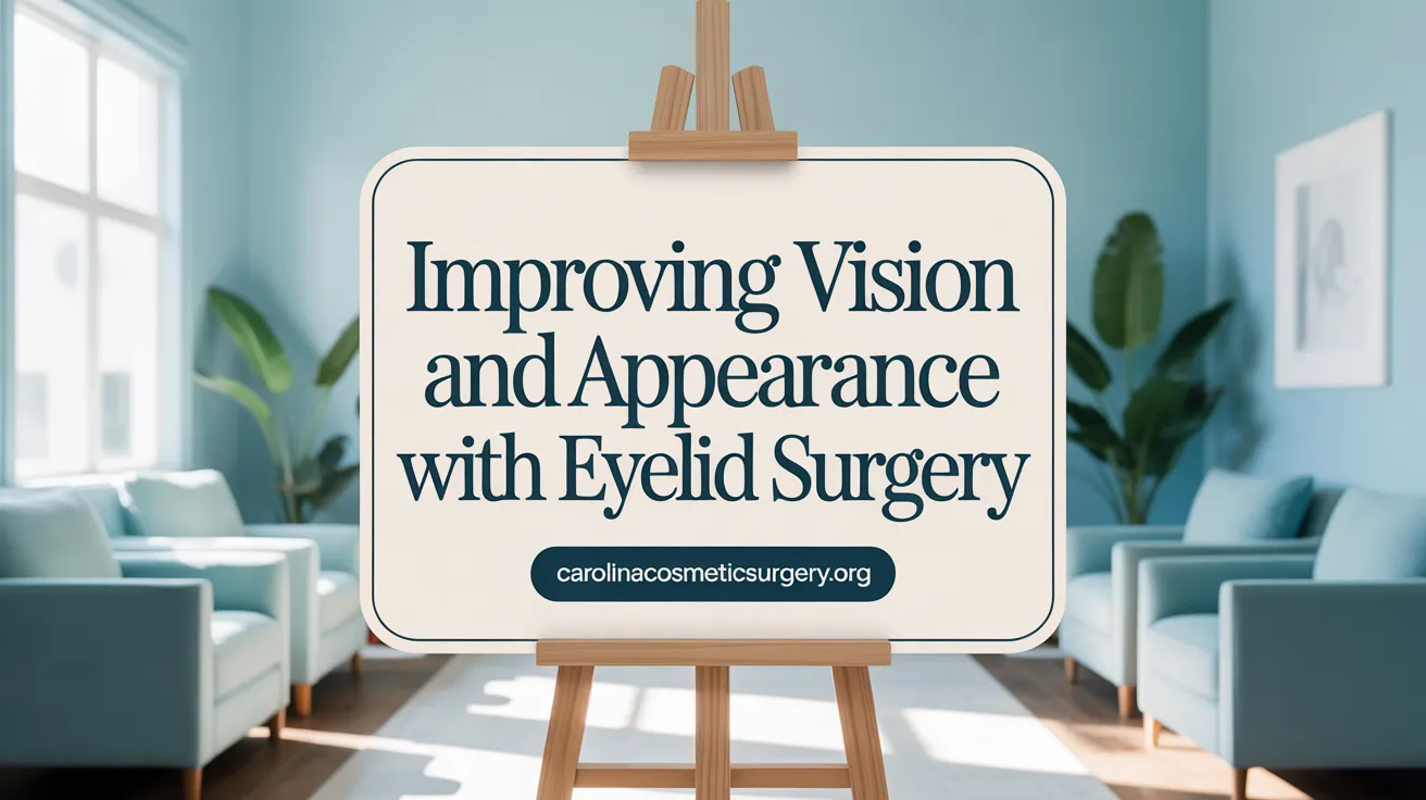 Improving Vision and Appearance with Blepharoplasty