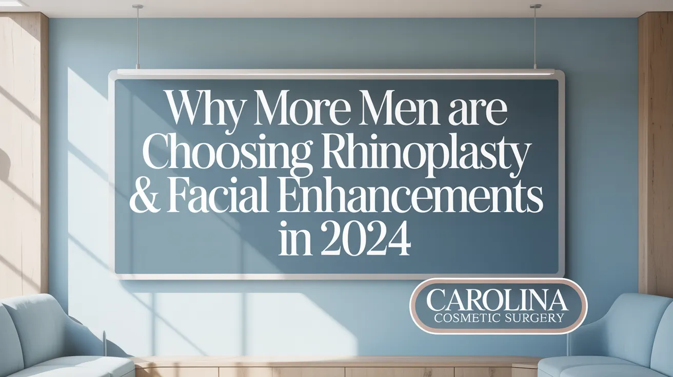 Why More Men Are Choosing Rhinoplasty & Facial Enhancements in 2024
