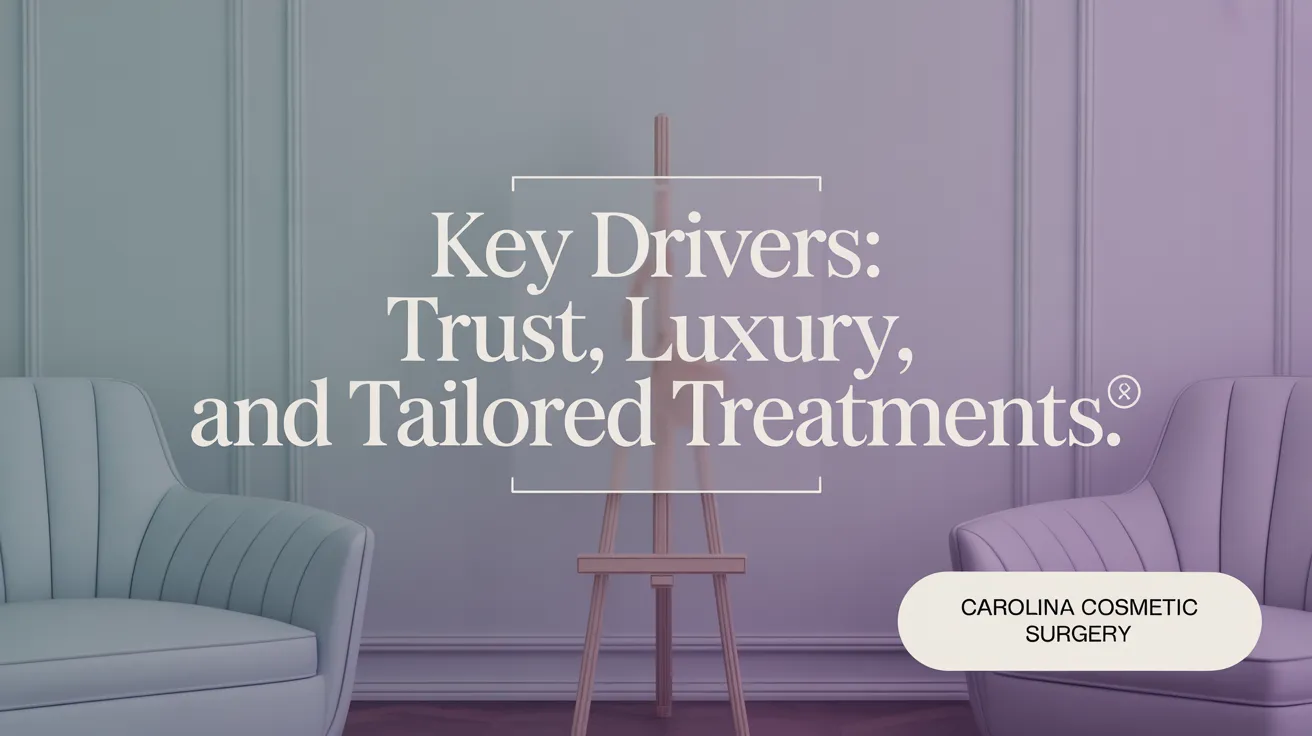 Key Drivers: Trust, Luxury, and Tailored Treatments