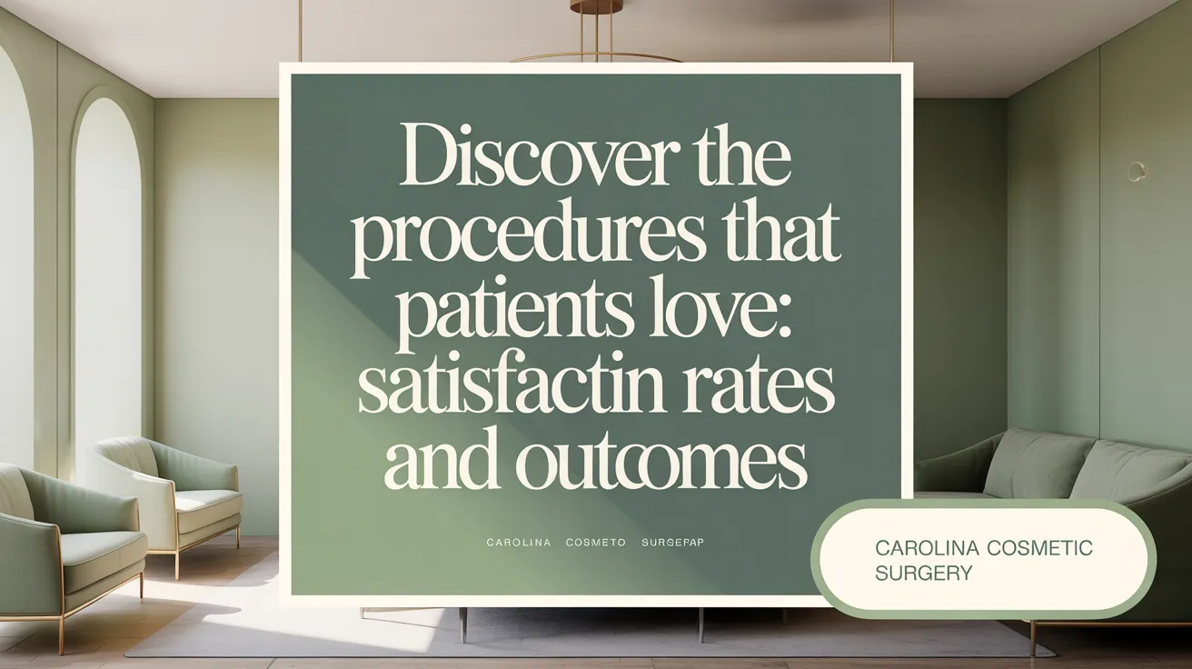 Discover the Procedures That Patients Love: Satisfaction Rates and Outcomes