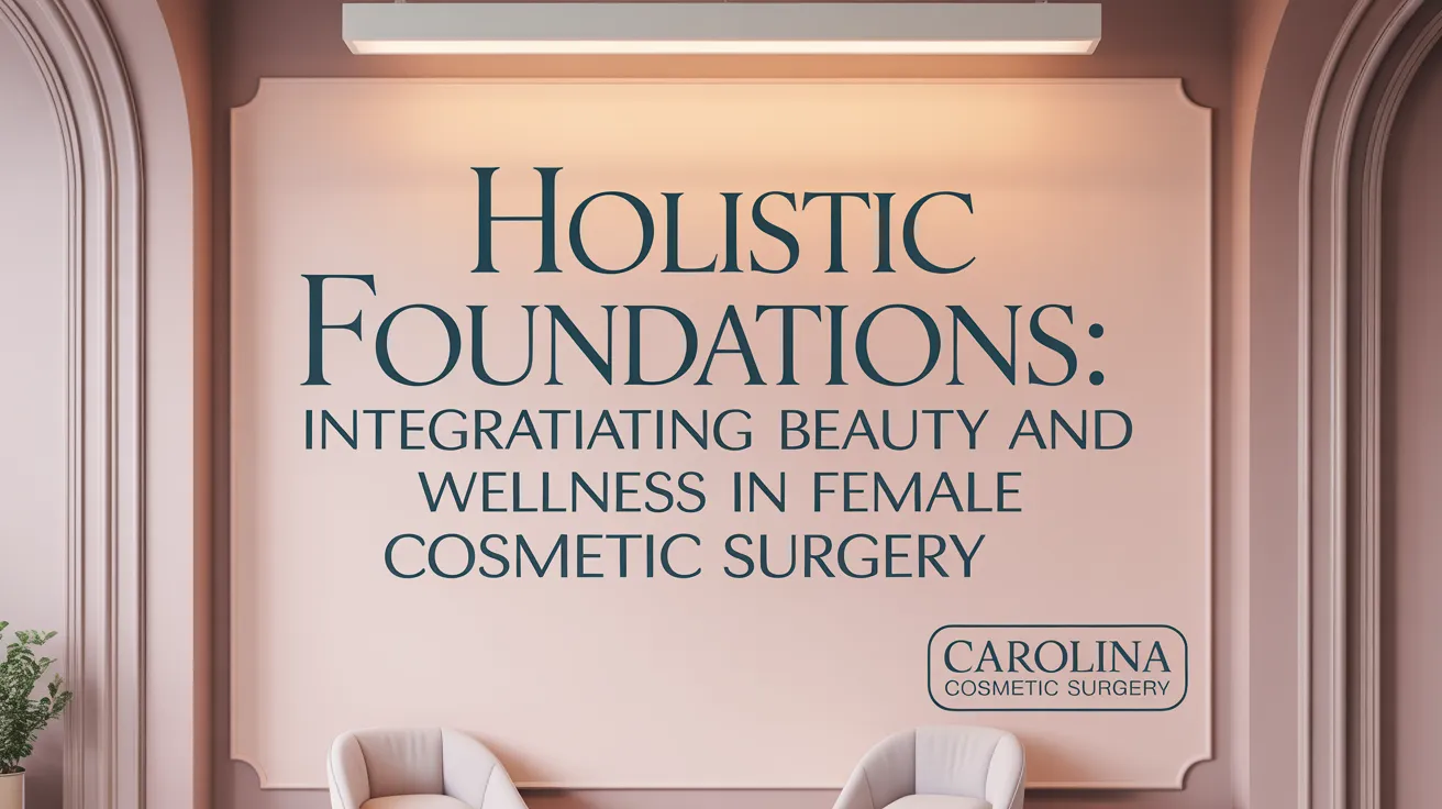 Holistic Foundations: Integrating Beauty and Wellness in Female Cosmetic Surgery