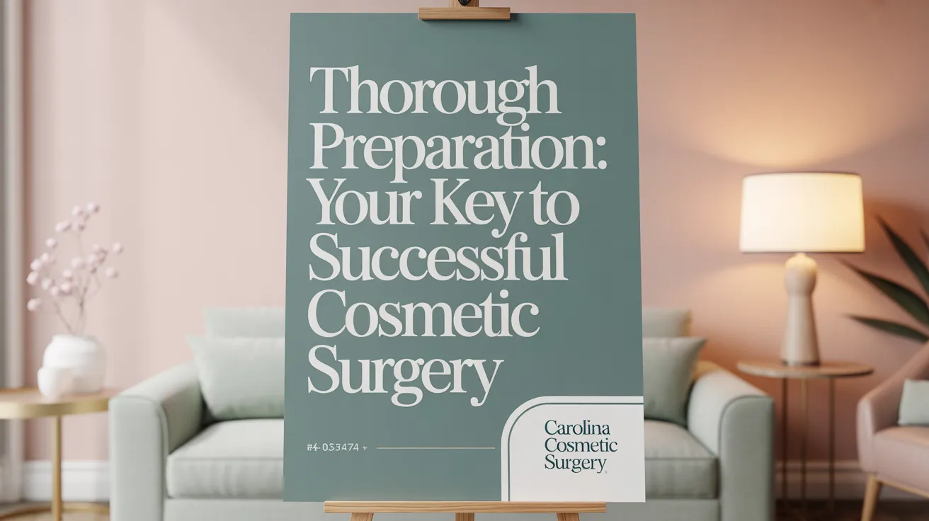 Thorough Preparation: Your Key to Successful Cosmetic Surgery