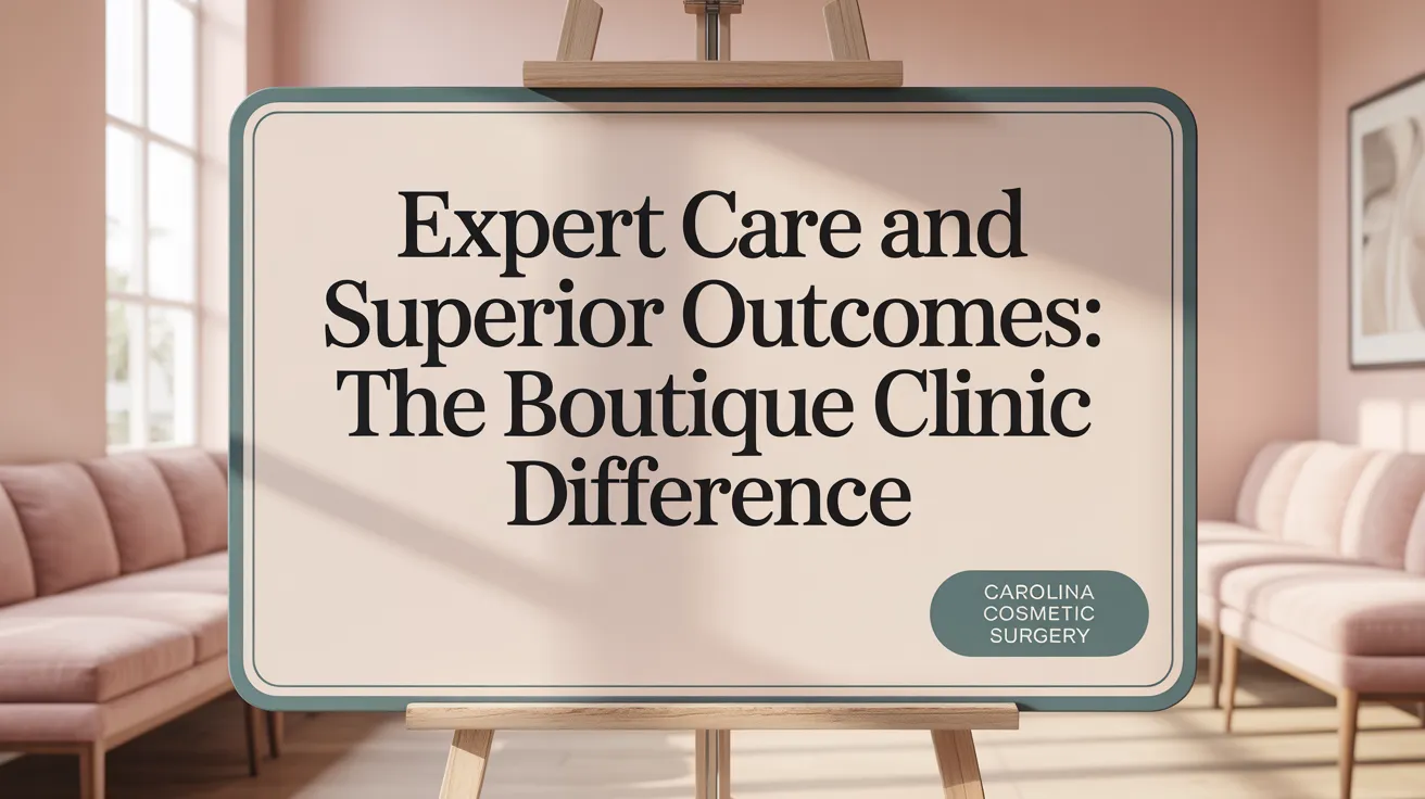 Expert Care and Superior Outcomes: The Boutique Clinic Difference