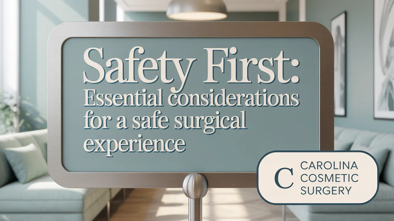 Safety First: Essential Considerations for a Safe Surgical Experience