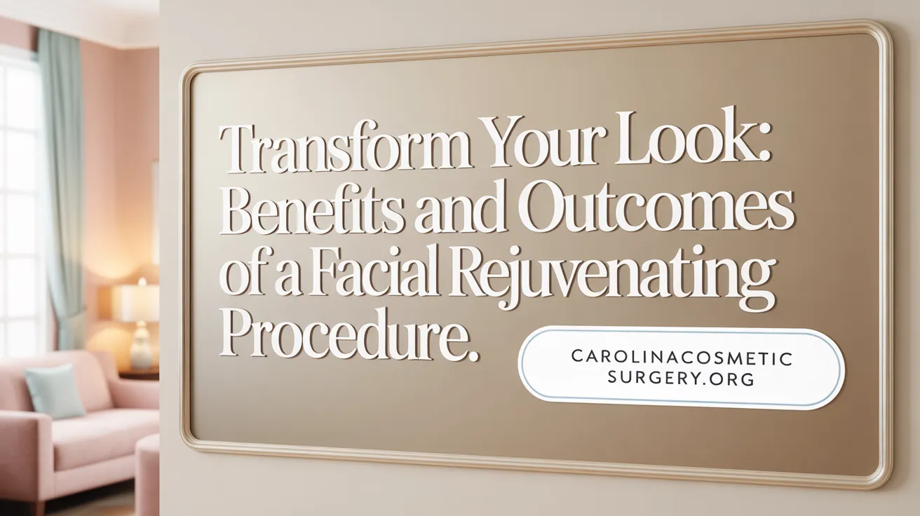 Transform Your Look: Benefits and Outcomes of a Male Facelift