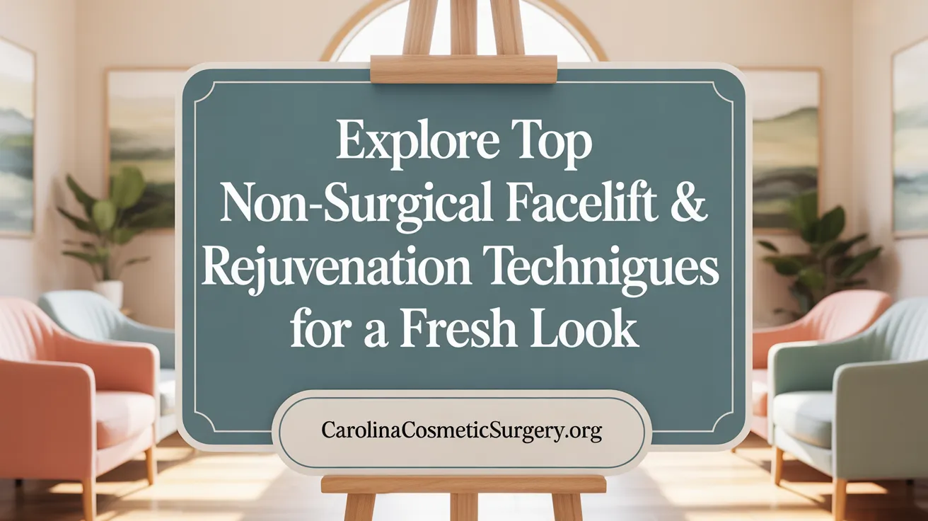 Explore Top Non-Surgical Facelift & Rejuvenation Techniques