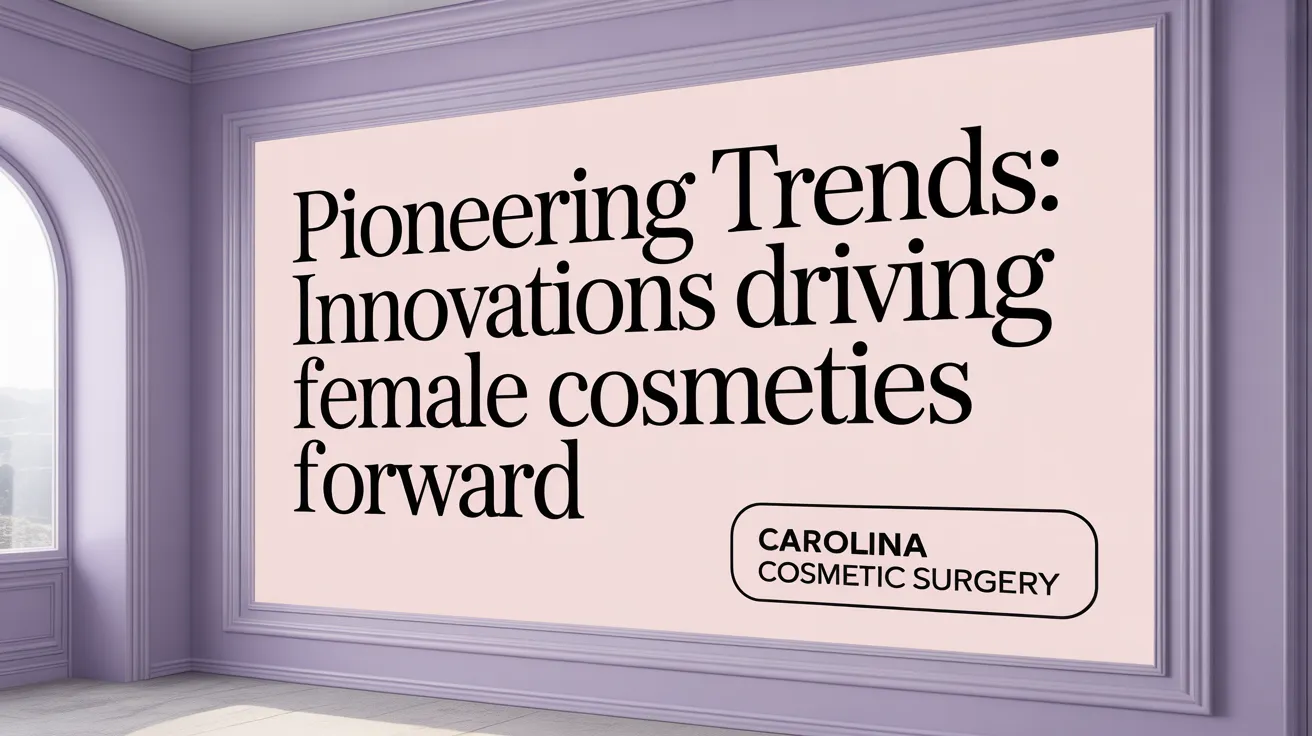 Pioneering Trends: Innovations Driving Female Cosmetic Procedures Forward