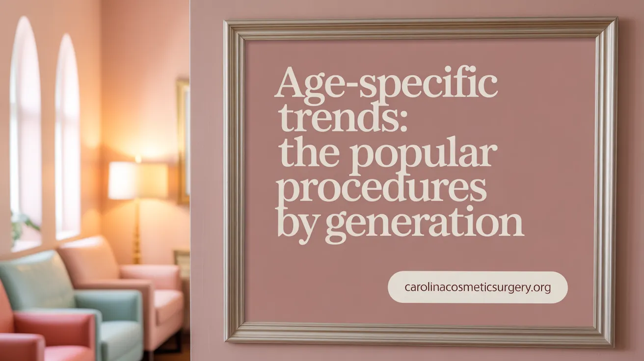 Age-Specific Trends: The Popular Procedures by Generation