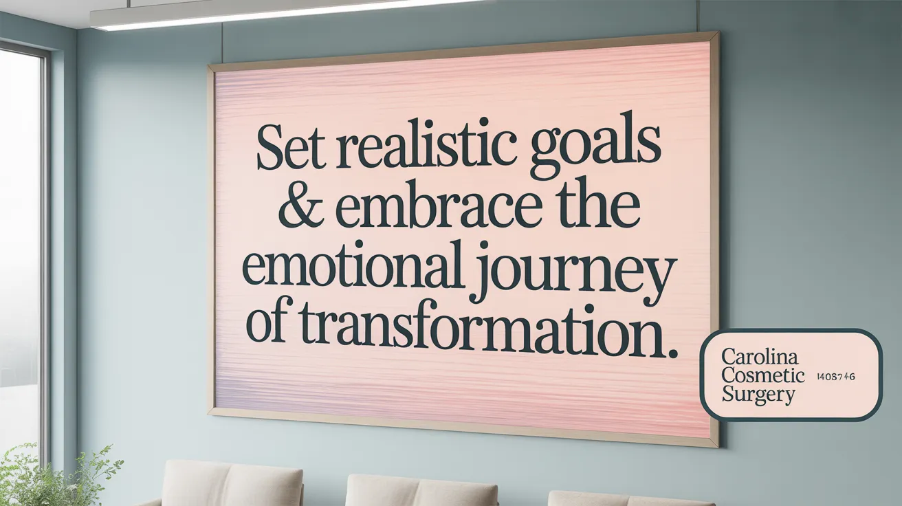 Set Realistic Goals & Embrace the Emotional Journey of Transformation