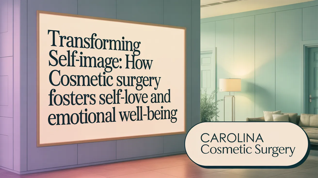 Transforming Self-Image: How Cosmetic Surgery Fosters Self-Love and Emotional Well-Being