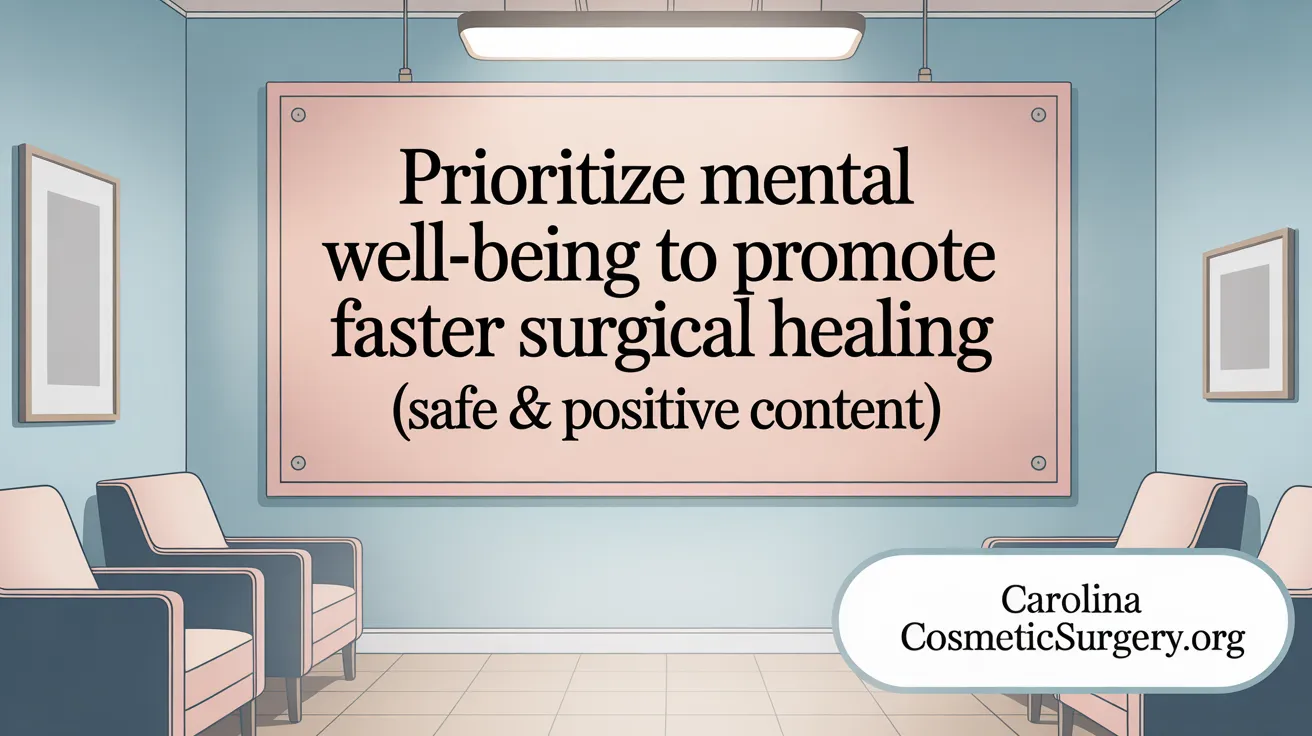 Prioritize Mental Well-Being to Promote Faster Surgical Healing