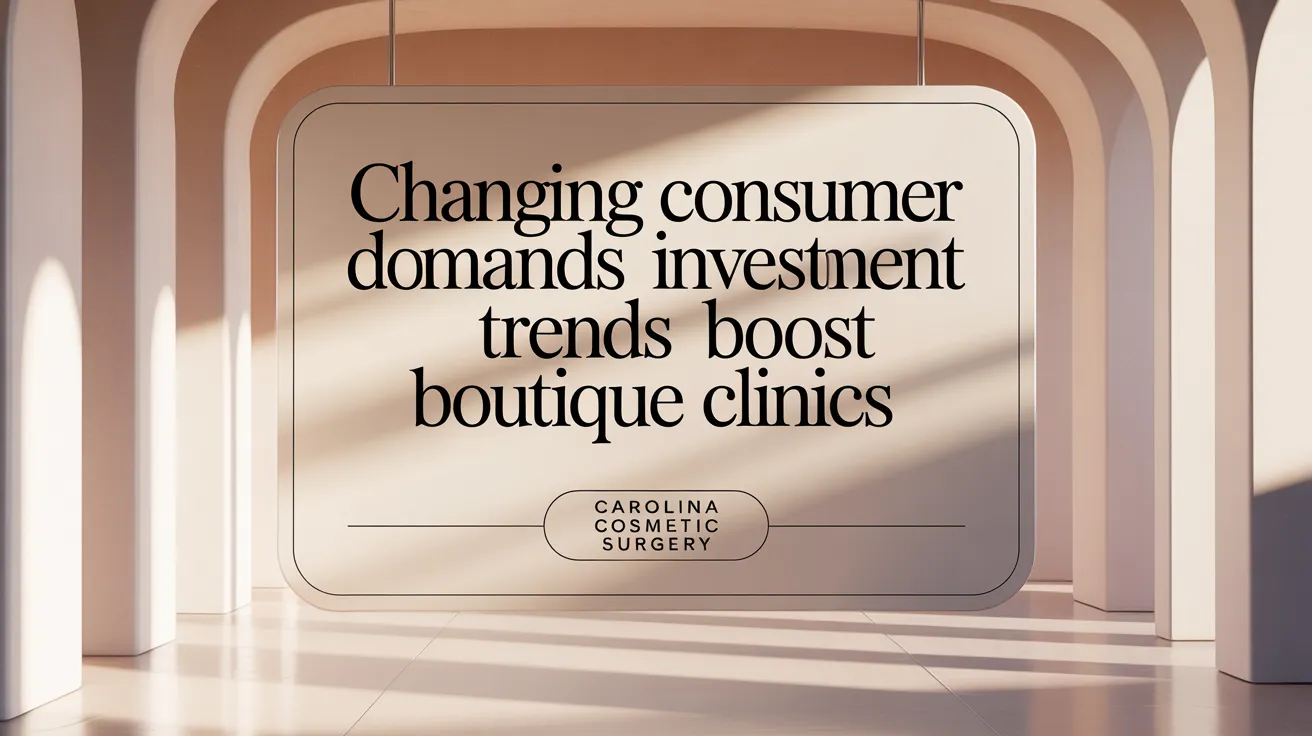 Changing Consumer Demands and Investment Trends Boost Boutique Clinics