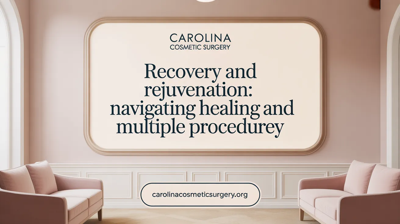 Recovery and Rejuvenation: Navigating Healing and Multiple Procedures