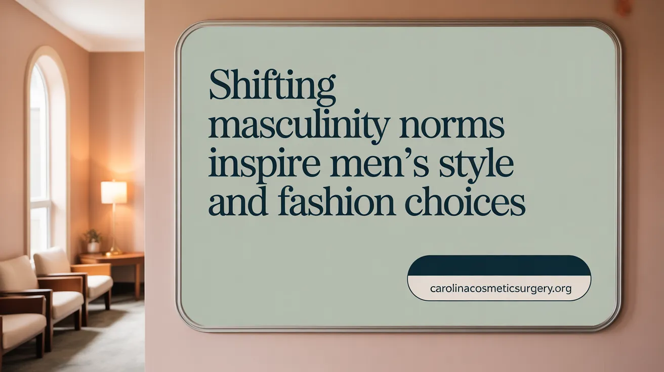 Shifting Masculinity Norms Drive Men's Aesthetic Choices