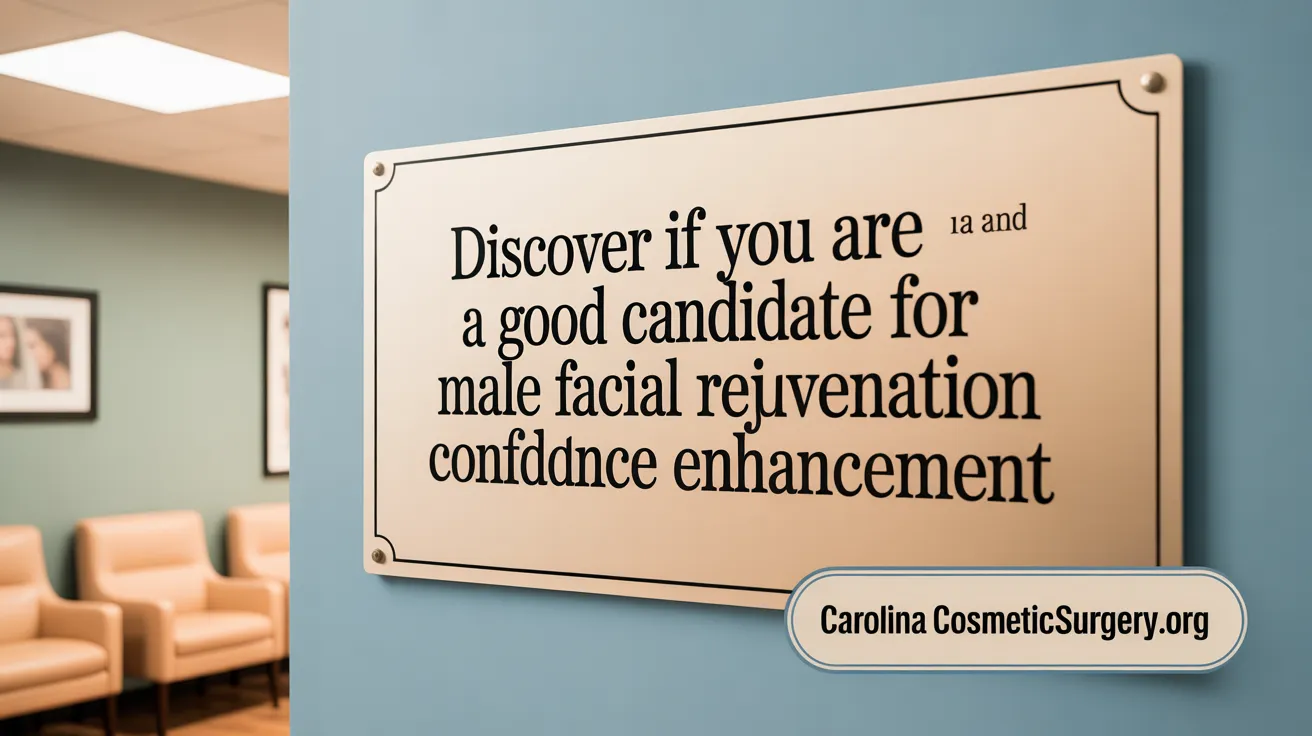 Discover if You Are a Good Candidate for Male Facial Rejuvenation