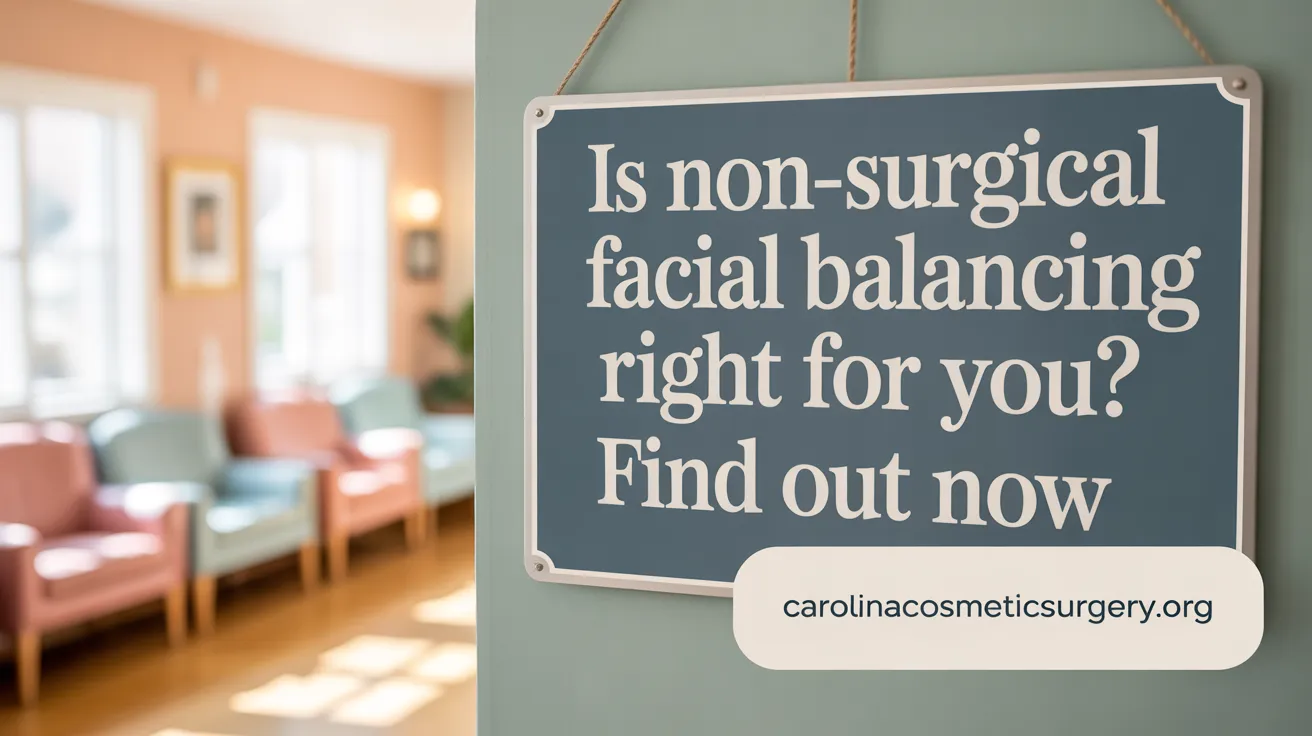 Is Non-Surgical Facial Balancing Right for You? Find Out Now