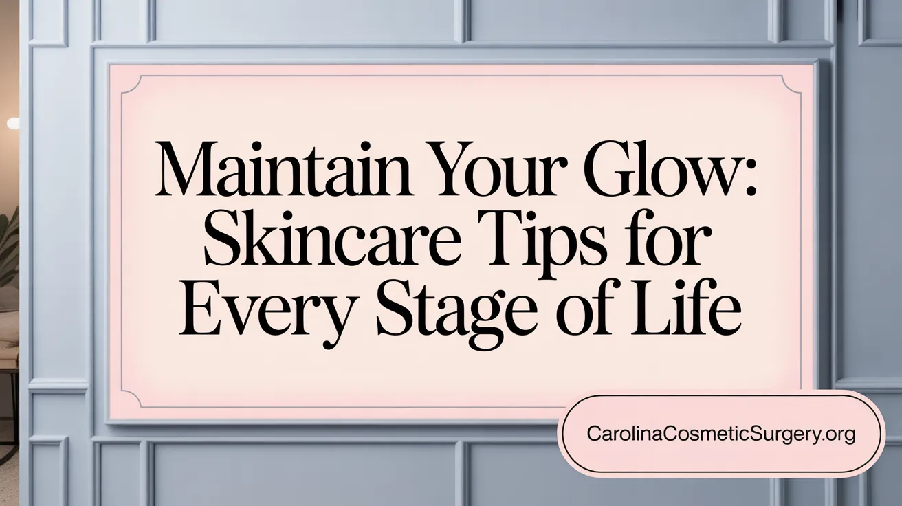 Maintain Your Glow: Skincare Tips for Every Stage of Life