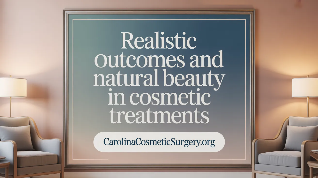 Realistic Outcomes and Natural Beauty in Cosmetic Treatments