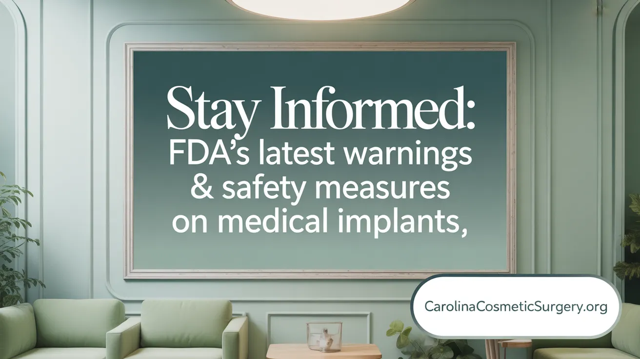 Stay Informed: FDA's Latest Warnings & Safety Measures on Breast Implants