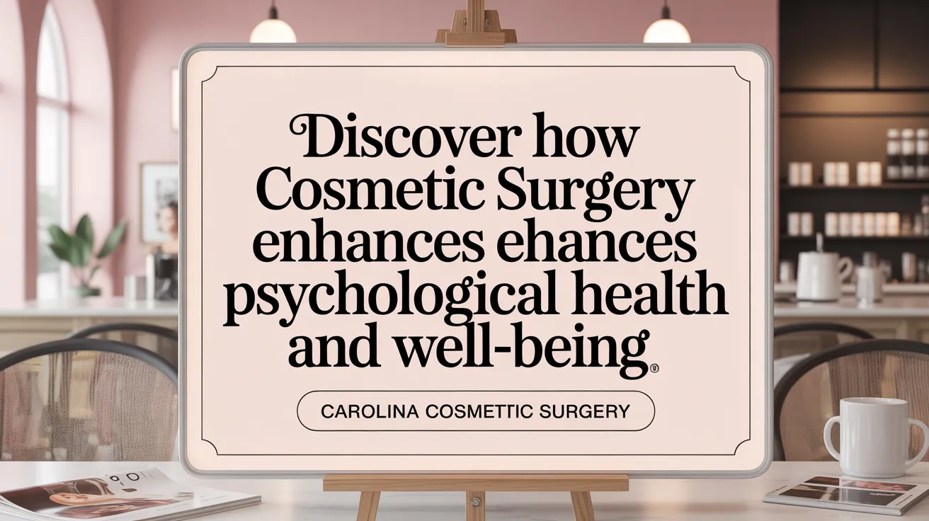 Discover How Cosmetic Surgery Enhances Psychological Health and Well-Being