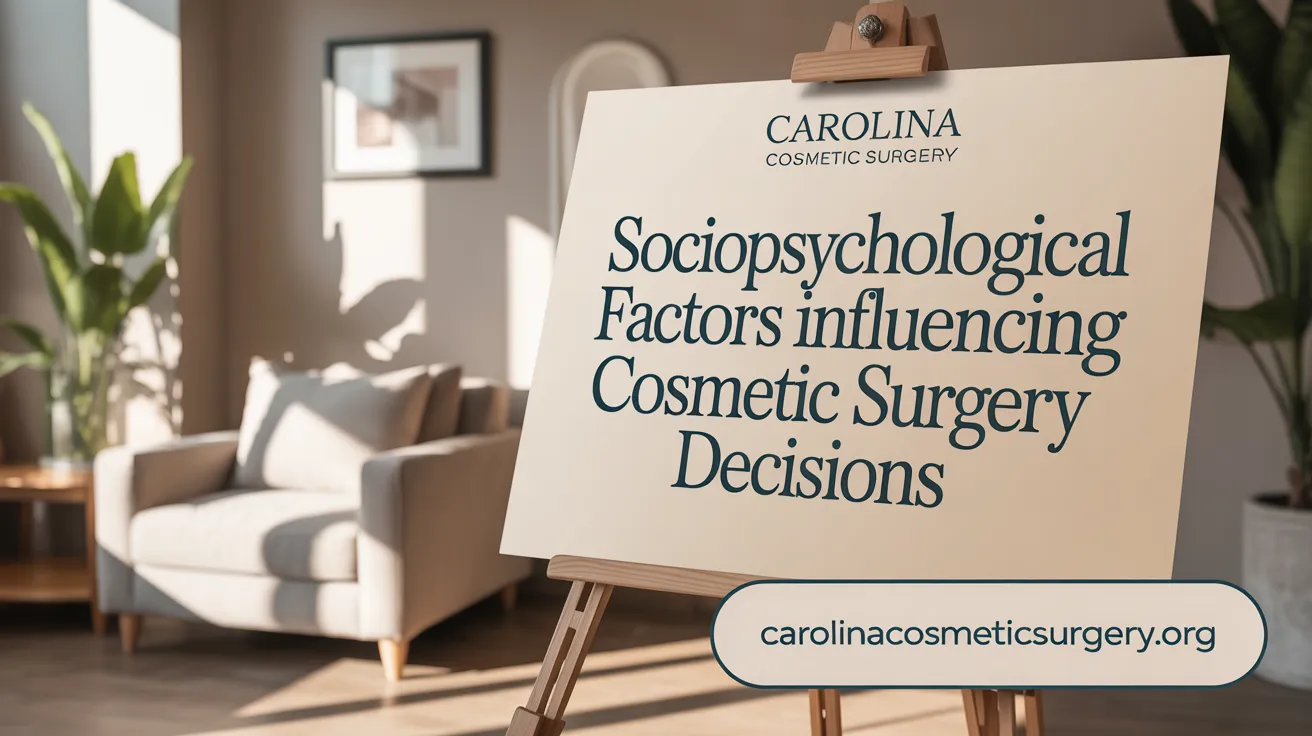 Sociopsychological Factors Shaping Cosmetic Surgery Choices