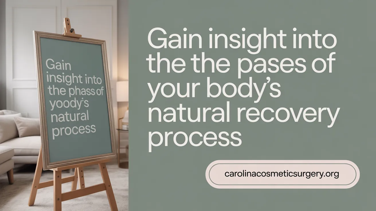 Gain insight into the phases of your body's natural healing process