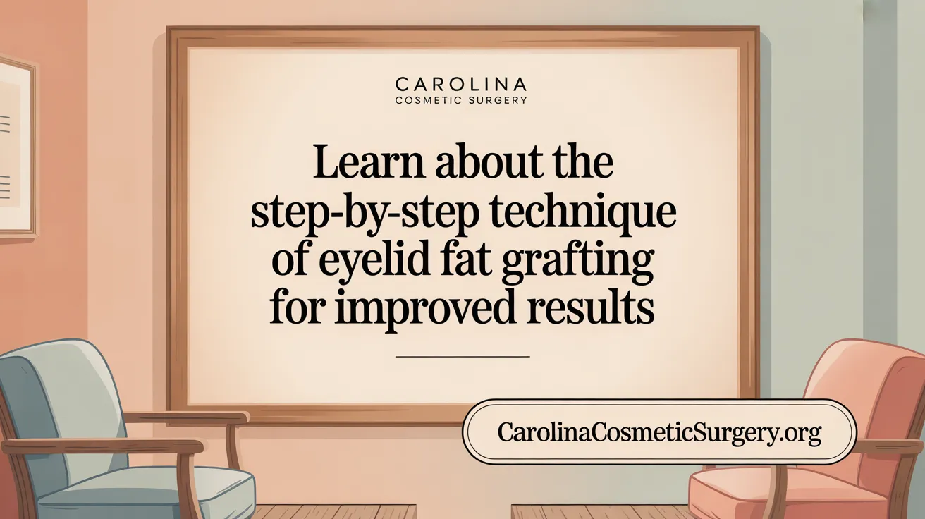 Learn About the Step-by-Step Technique of Eyelid Fat Grafting for Optimal Results