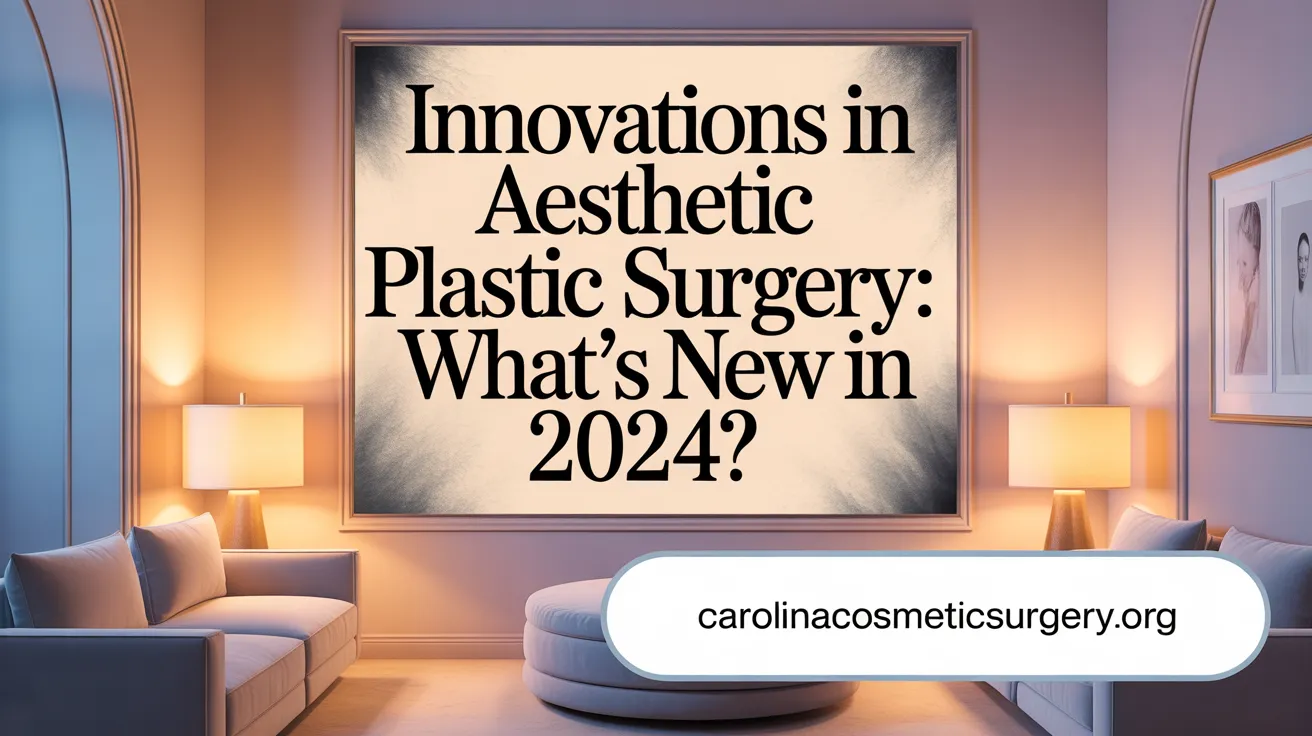 Innovations in Aesthetic Plastic Surgery: What’s New in 2024?