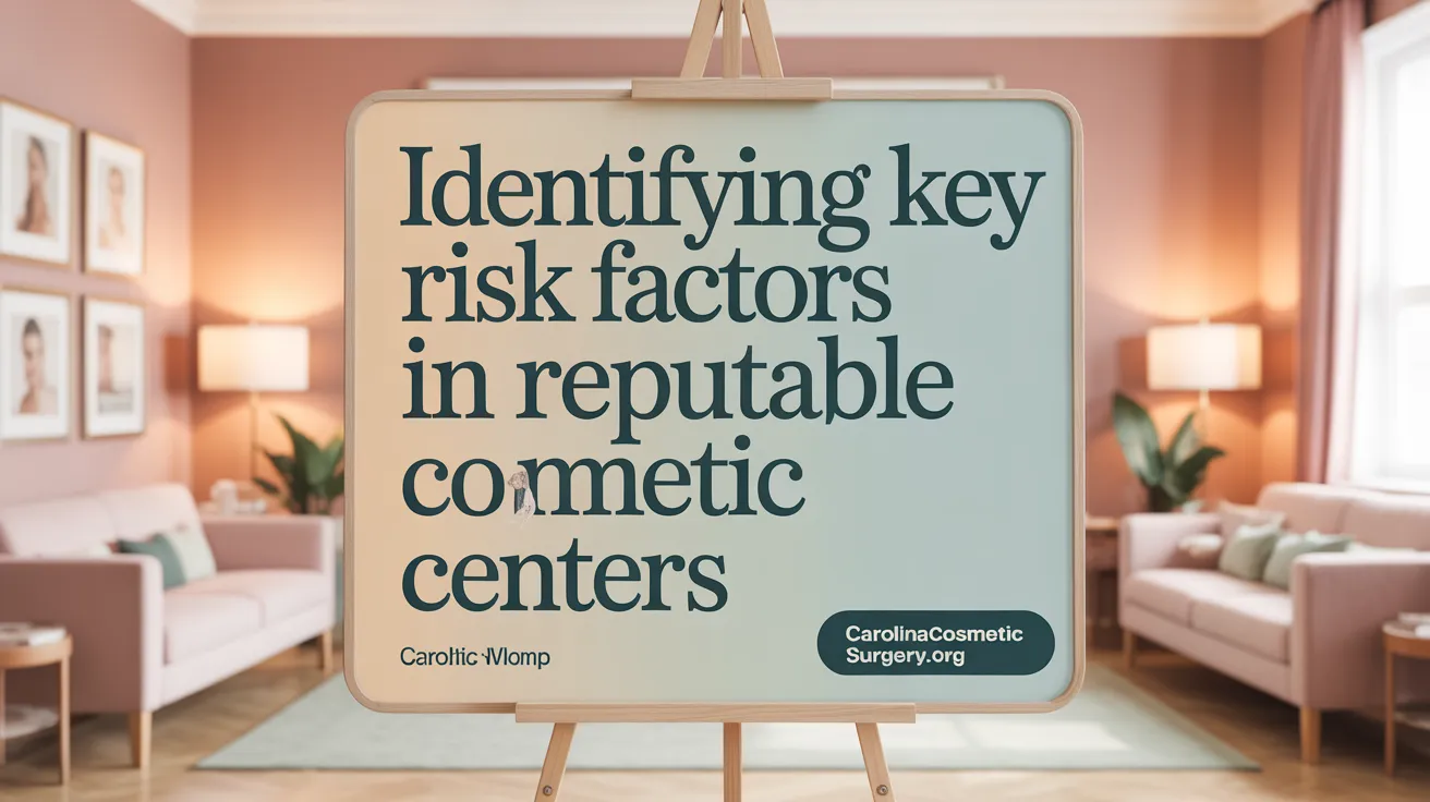 Identifying Key Risk Factors in Reputable Cosmetic Centers