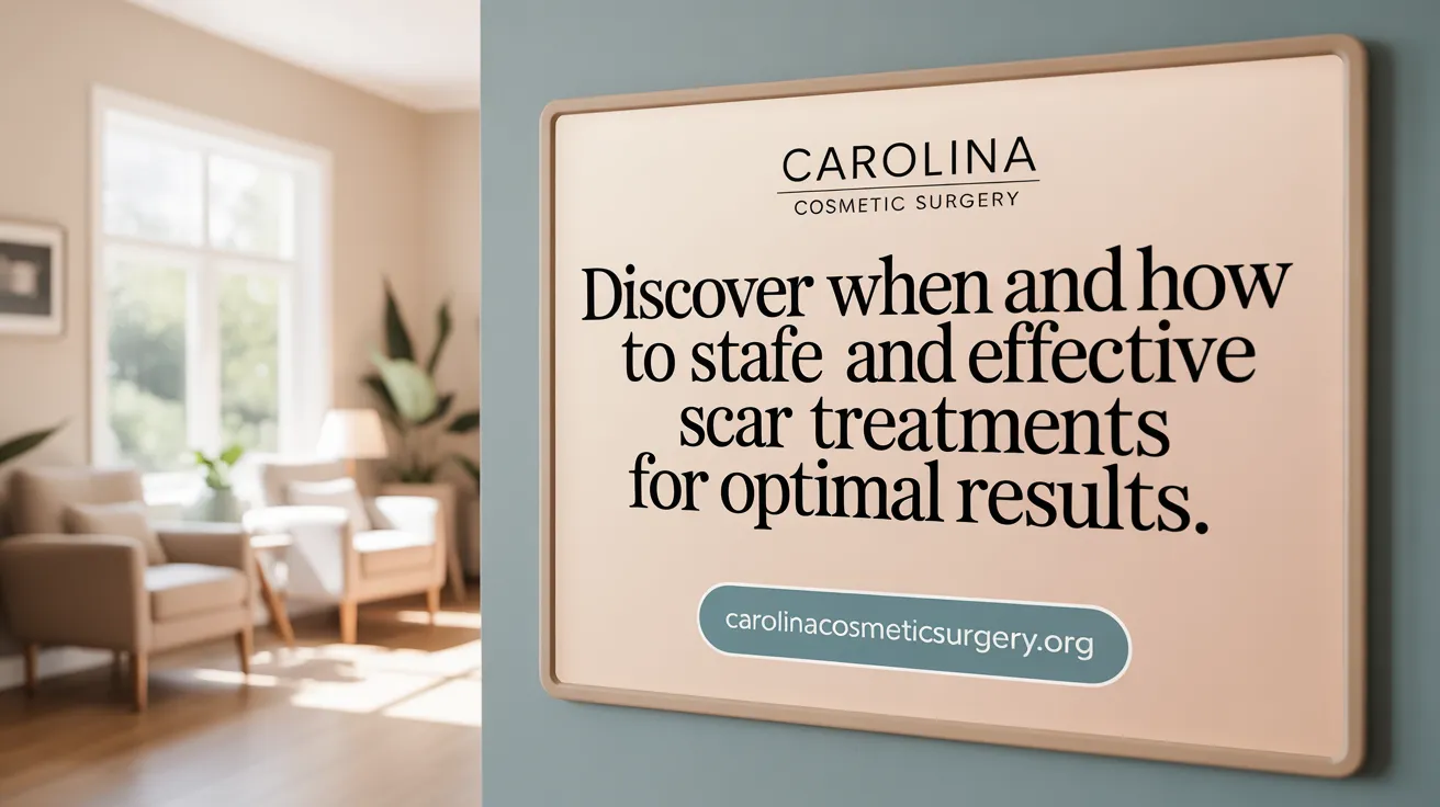 Discover when and how to start natural scar treatments for optimal results