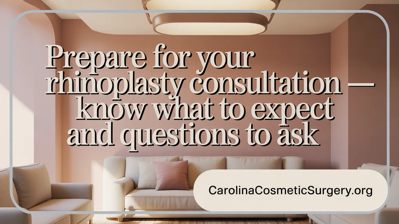 Prepare for Your Rhinoplasty Consultation — Know What to Expect and Ask