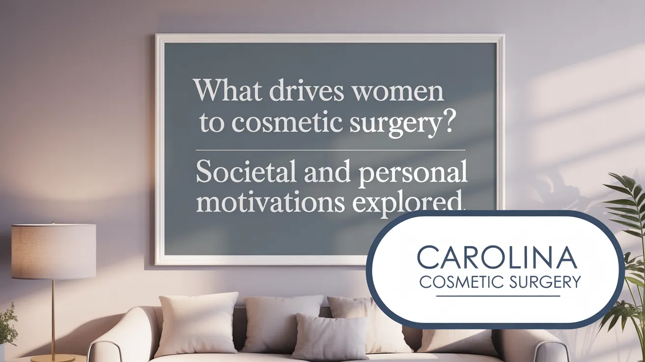 What Drives Women to Cosmetic Surgery? Societal and Personal Motivations Explored