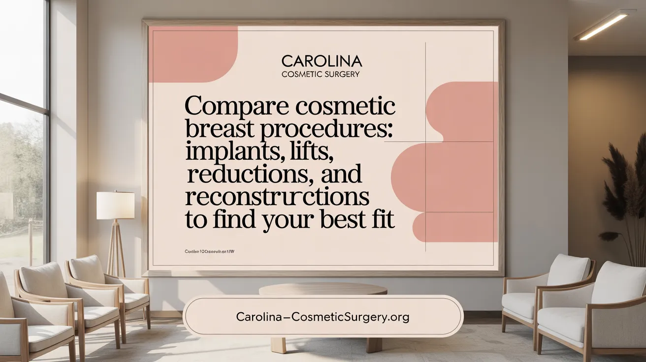 Compare Implants, Lifts, Reductions, and Reconstructions to Find Your Best Fit