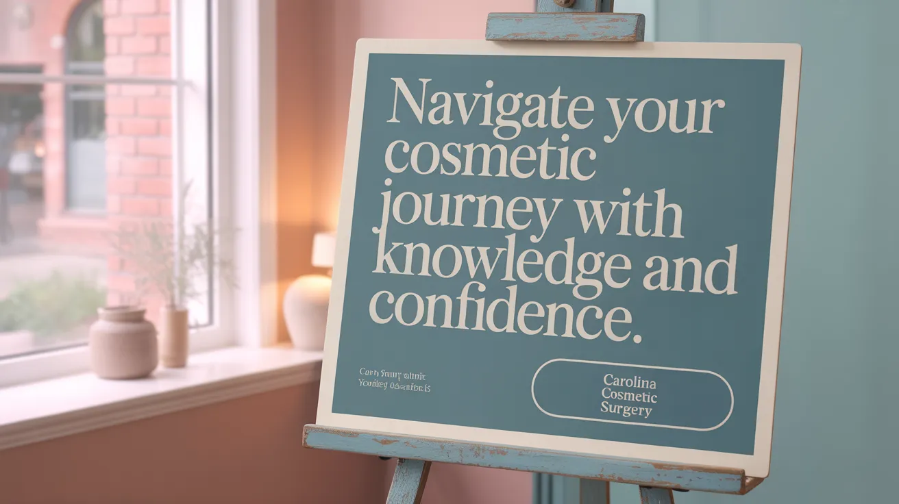 Navigate Your Cosmetic Journey with Knowledge and Confidence